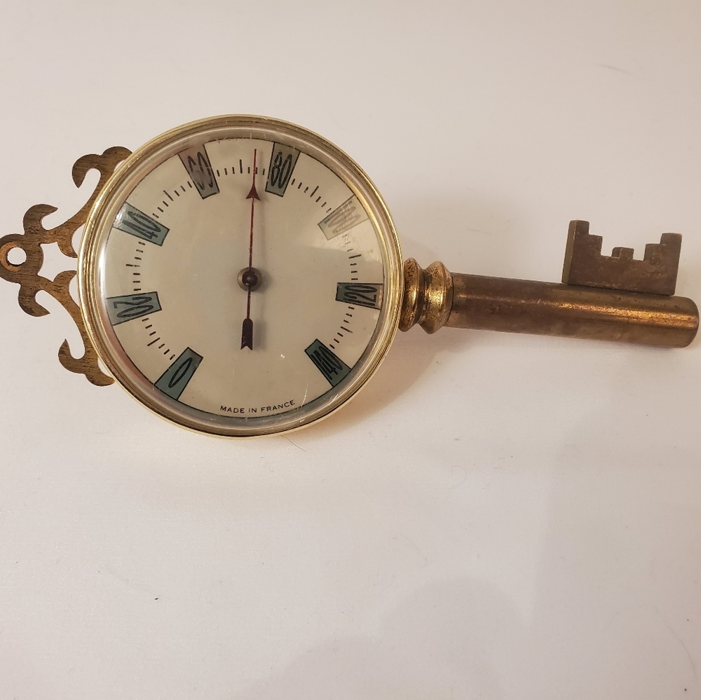 Old key thermometer